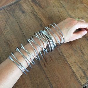 Citrine by the Stones silver cuff